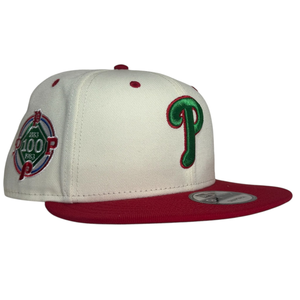 The Hat Wall Fitted hat New Era Philadelphia Phillies 100 Years Snapback with Pin