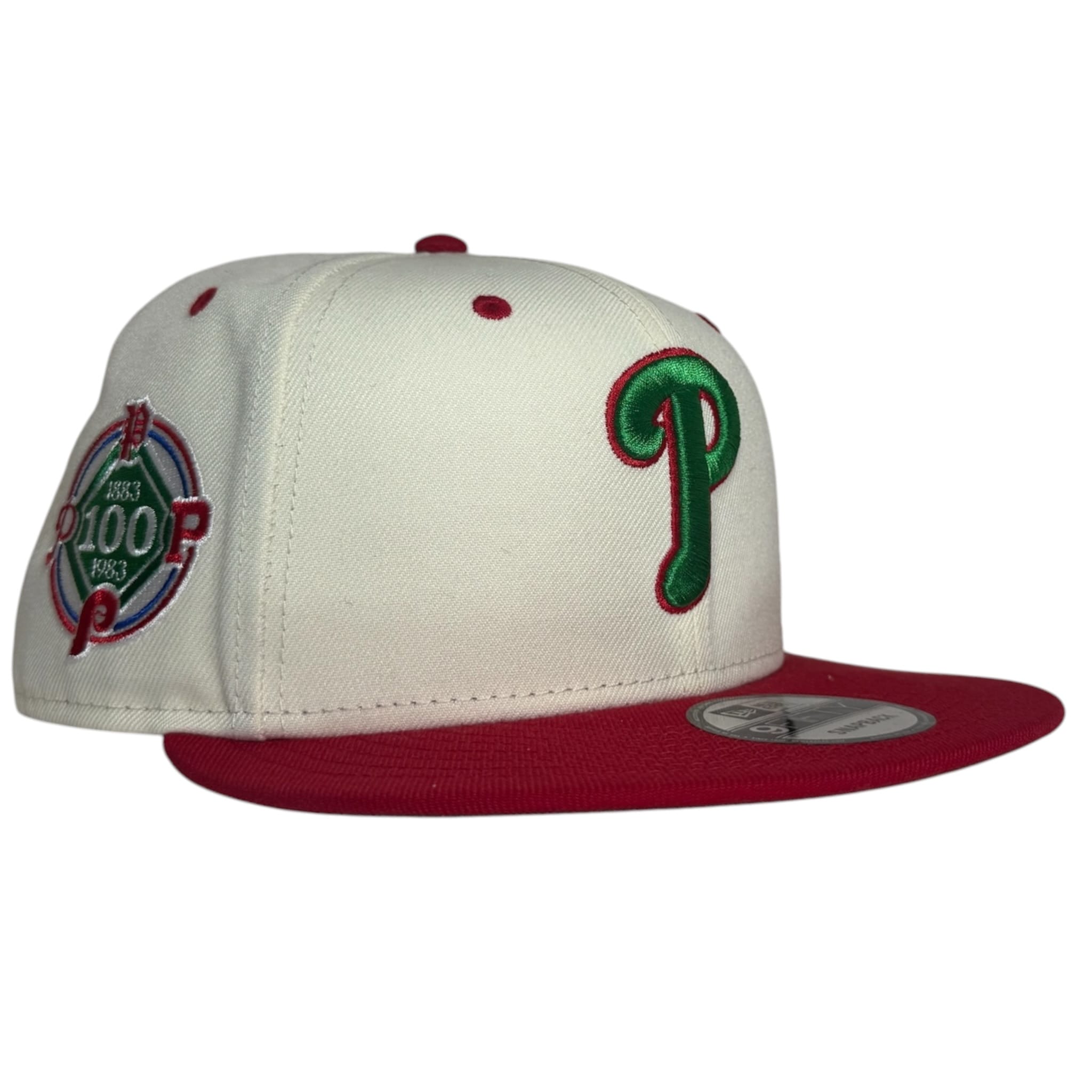 The Hat Wall Fitted hat New Era Philadelphia Phillies 100 Years Snapback with Pin