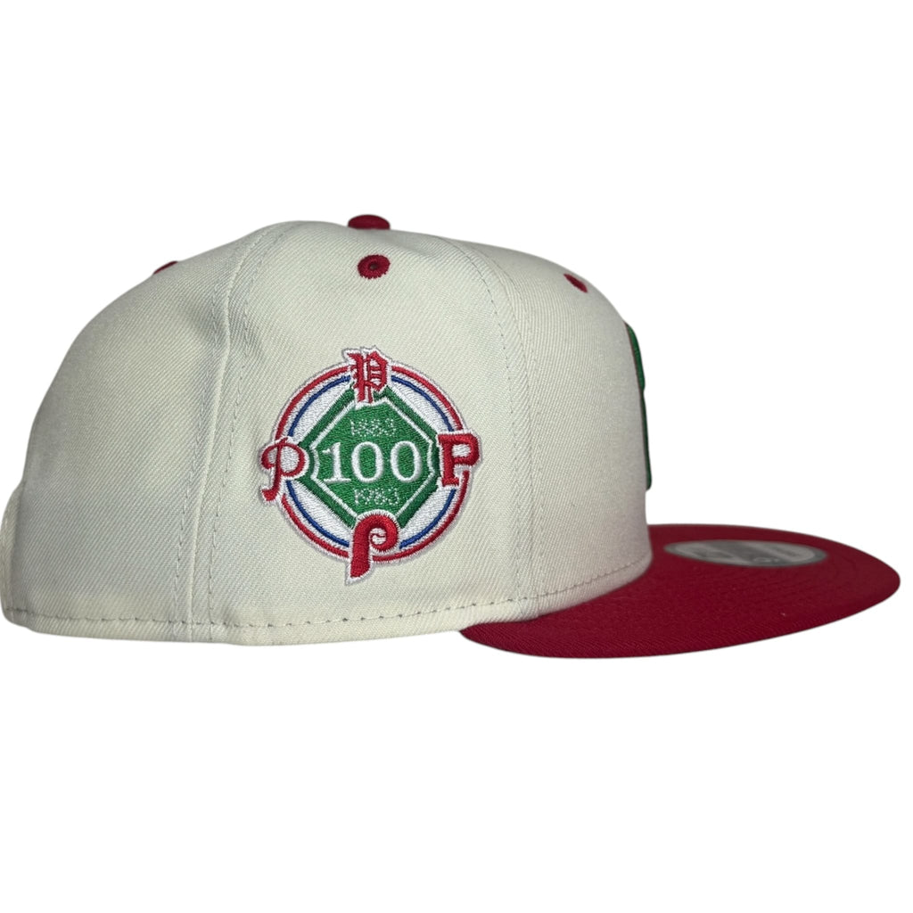 The Hat Wall Fitted hat New Era Philadelphia Phillies 100 Years Snapback with Pin