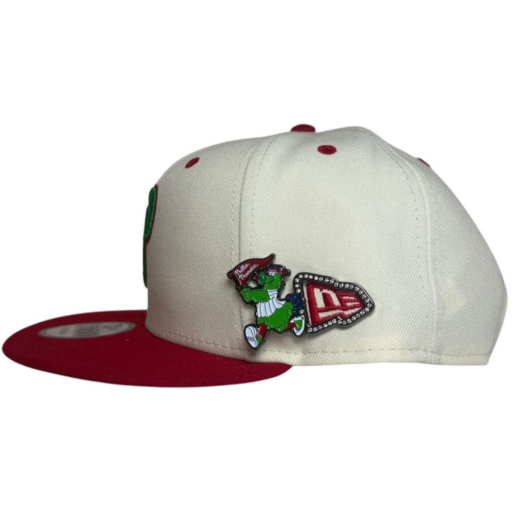 The Hat Wall Fitted hat New Era Philadelphia Phillies 100 Years Snapback with Pin