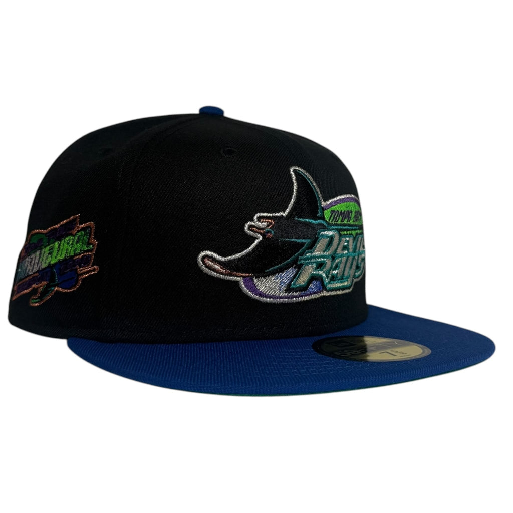 The Hat Wall Tampa Bay Rays Inaugural Season New Era 59Fifty Fitted Hat
