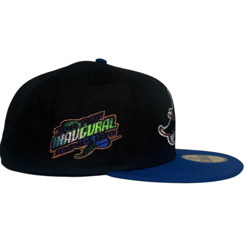 The Hat Wall Tampa Bay Rays Inaugural Season New Era 59Fifty Fitted Hat
