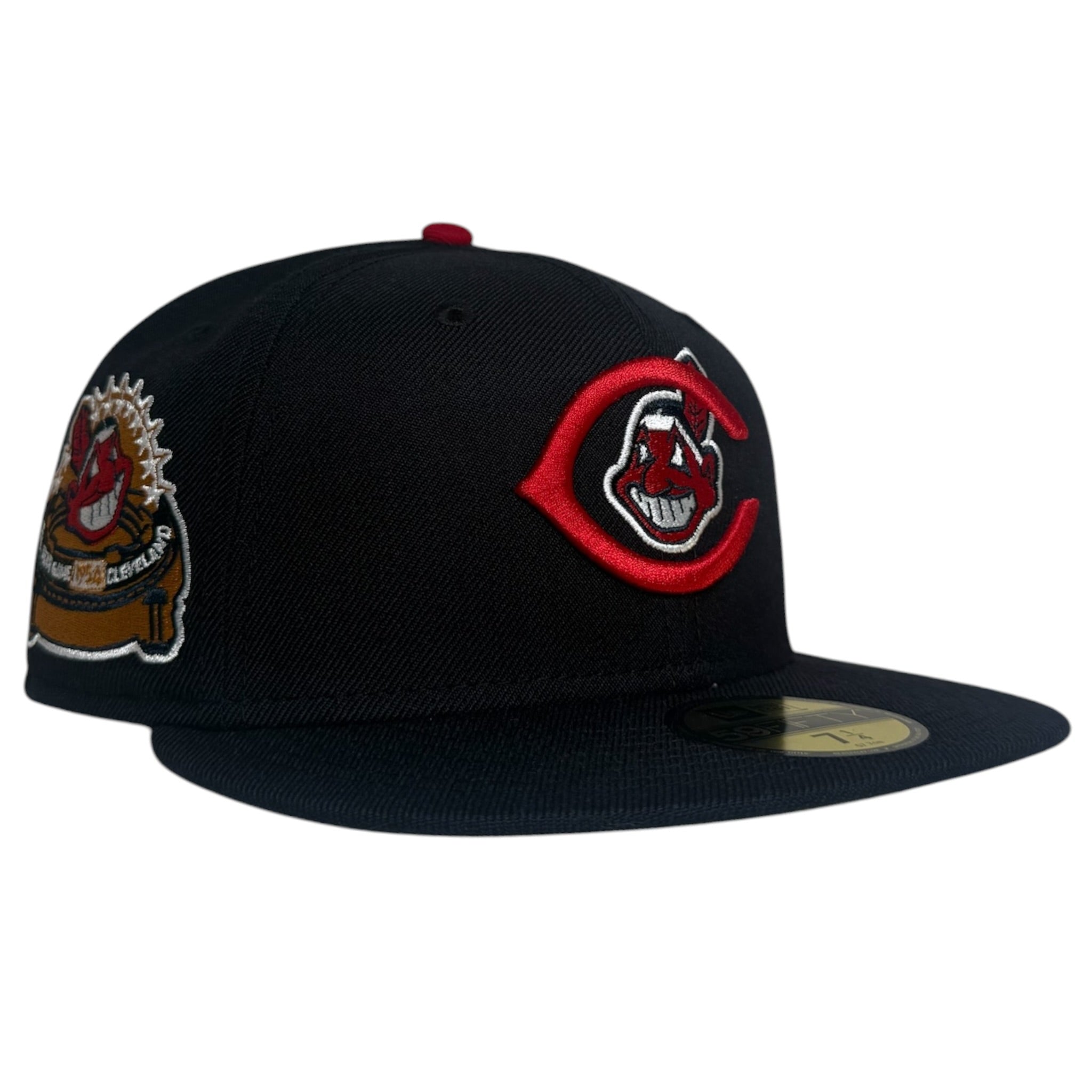 New Era Cleveland Indians 1954 All Star Game Double Chief Wahoo 59Fifty Fitted Hat