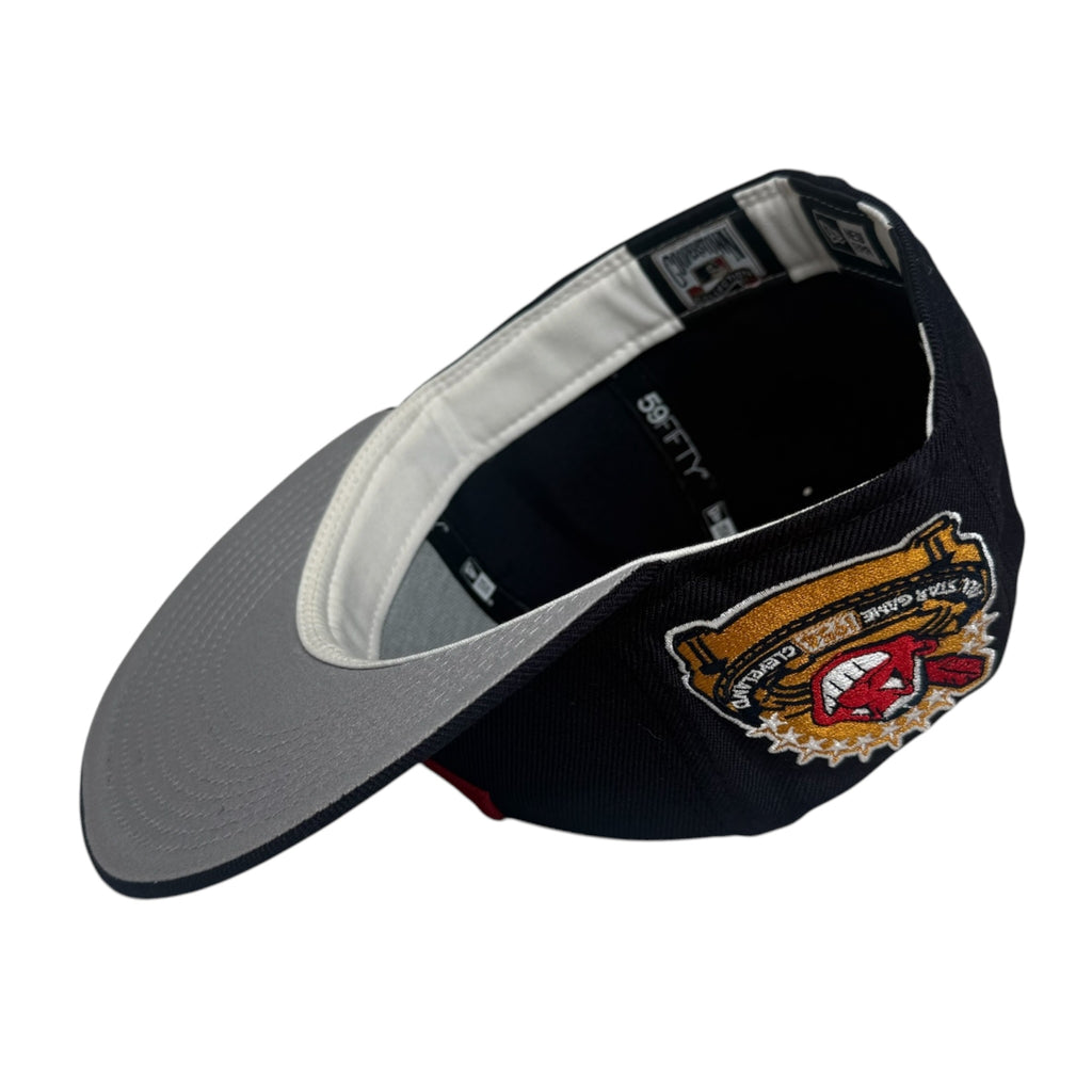 New Era Cleveland Indians 1954 All Star Game Double Chief Wahoo 59Fifty Fitted Hat