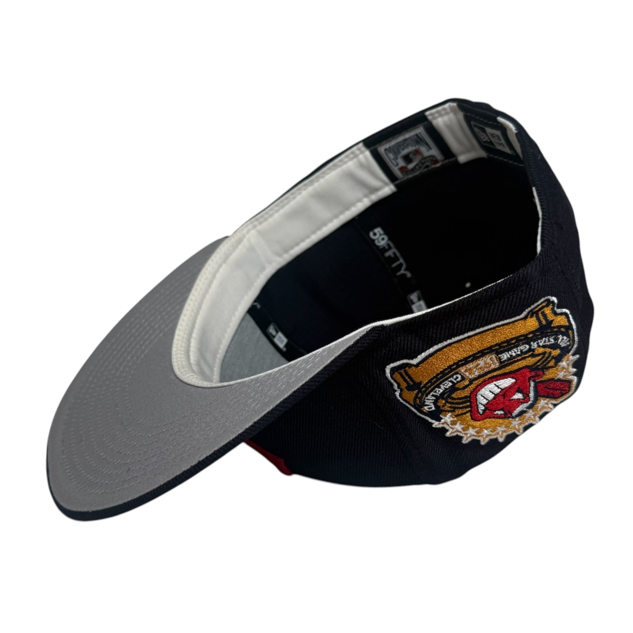New Era Cleveland Indians 1954 All Star Game Double Chief Wahoo 59Fifty Fitted Hat