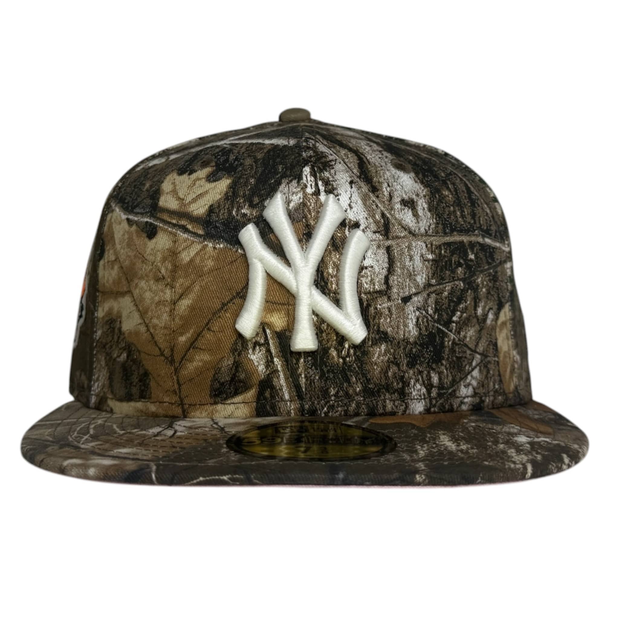 Hat Club Fitted hat New Era New York Yankees Real Tree Pink UV Hat Club 59Fifty Fitted Hat