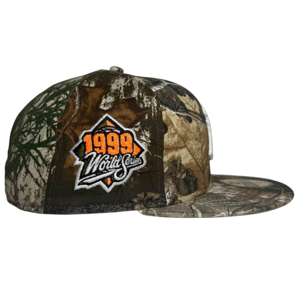Hat Club Fitted hat New Era New York Yankees Real Tree Pink UV Hat Club 59Fifty Fitted Hat