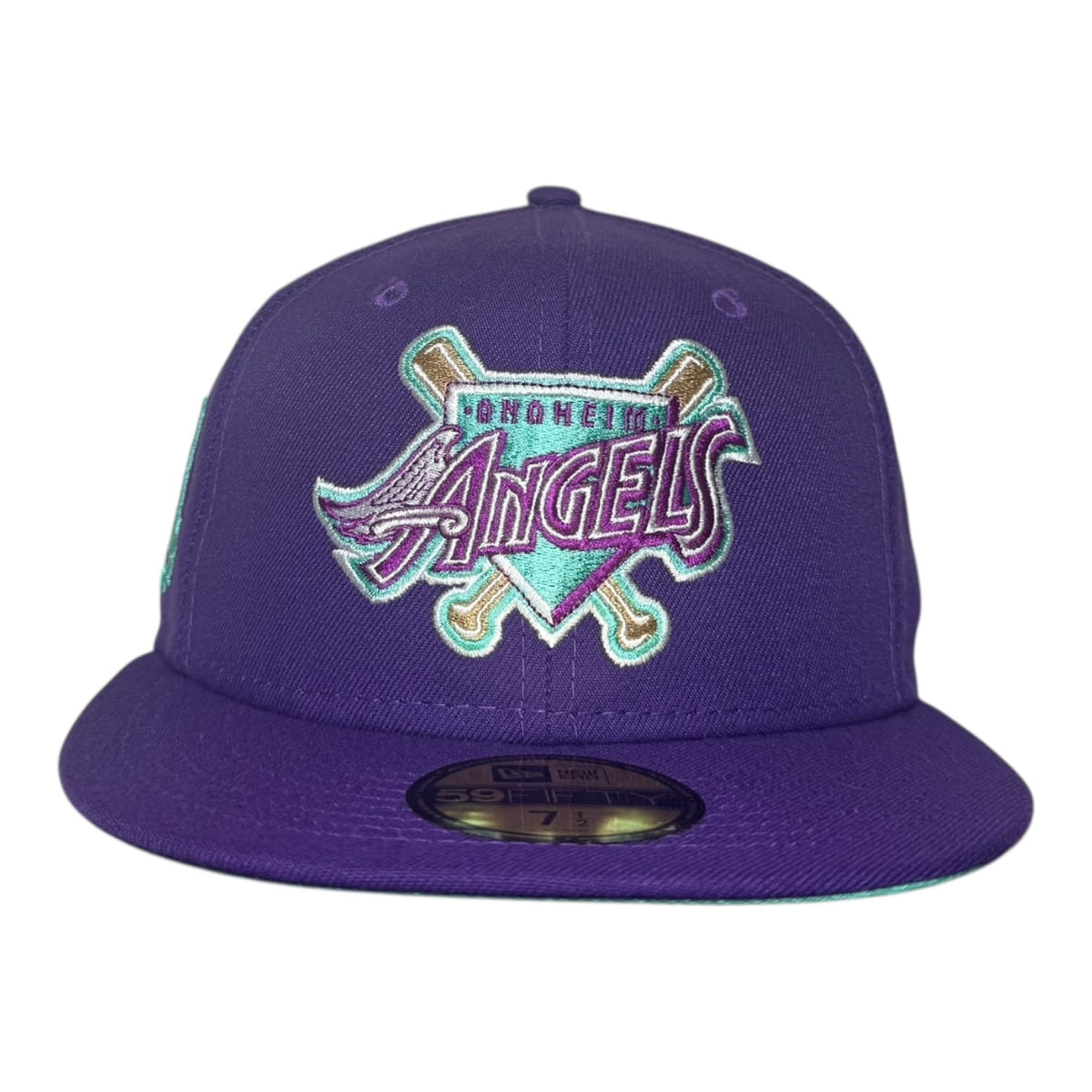 The Hat Wall Los Angeles Angels "Grape Soda" New Era 59Fifty Fitted Hat