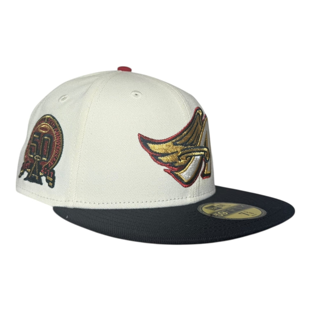 The Hat Wall Los Angeles Angels 50th Anniversary New Era 59Fifty Fitted Hat