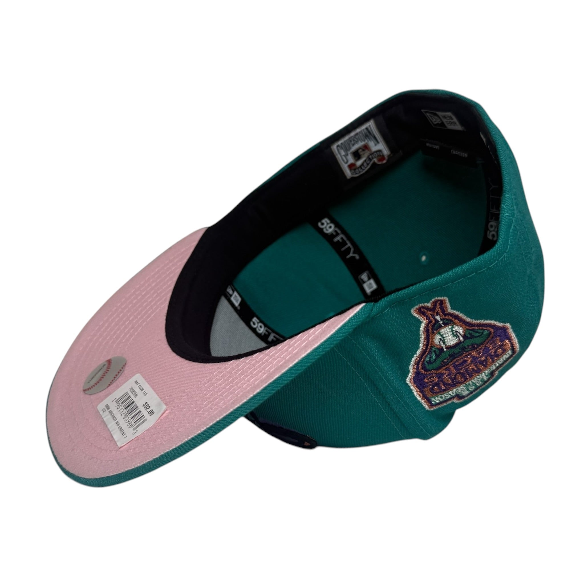 New Era Arizona Diamondbacks 1998 Inaugural Season Hat Club 59Fifty Fitted Hat