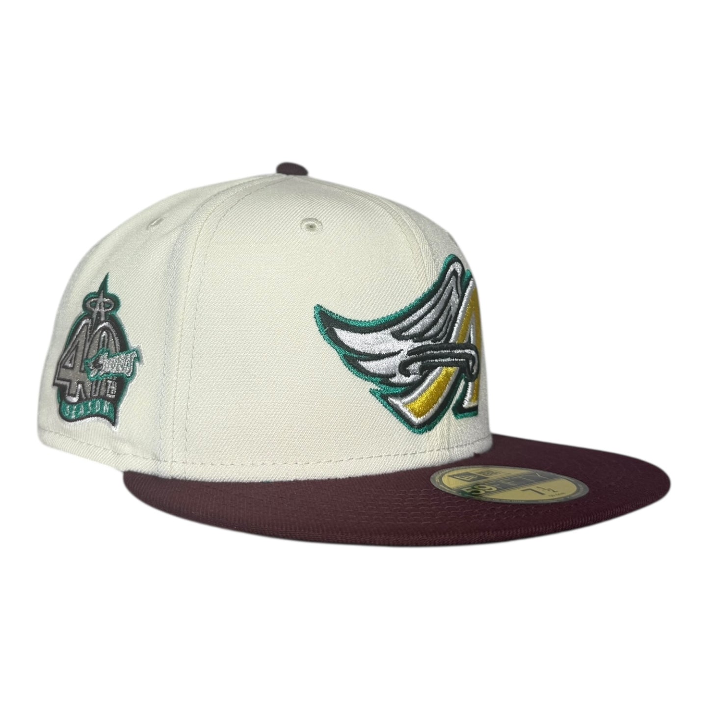 Los Angeles Angels x Ducks 40 Seasons New Era 59Fifty Fitted Hat