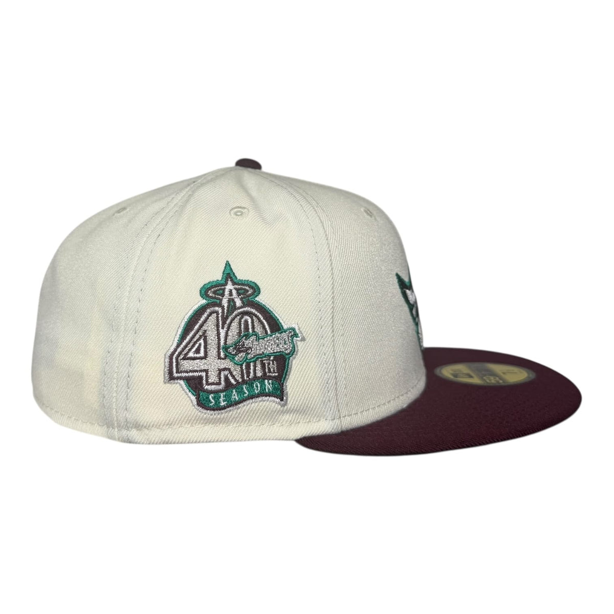 The Hat Wall Los Angeles Angels x Ducks 40 Seasons New Era 59Fifty Fitted Hat