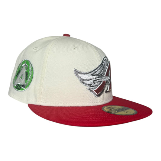 *SIGNED* Los Angeles Angels "ASHE" @hk_billy New Era 59Fifty Fitted Hat