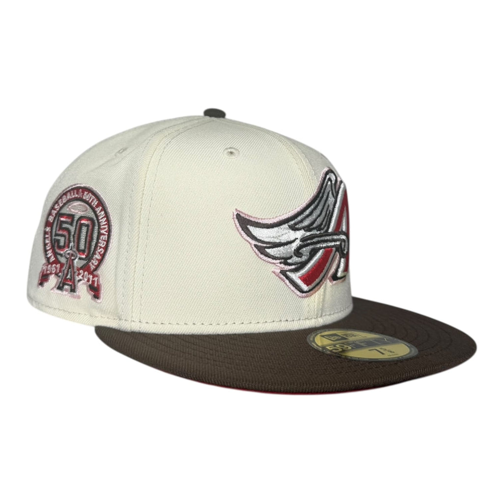 The Hat Wall Los Angeles Angels 50th Anniversary New Era 59Fifty Fitted Hat