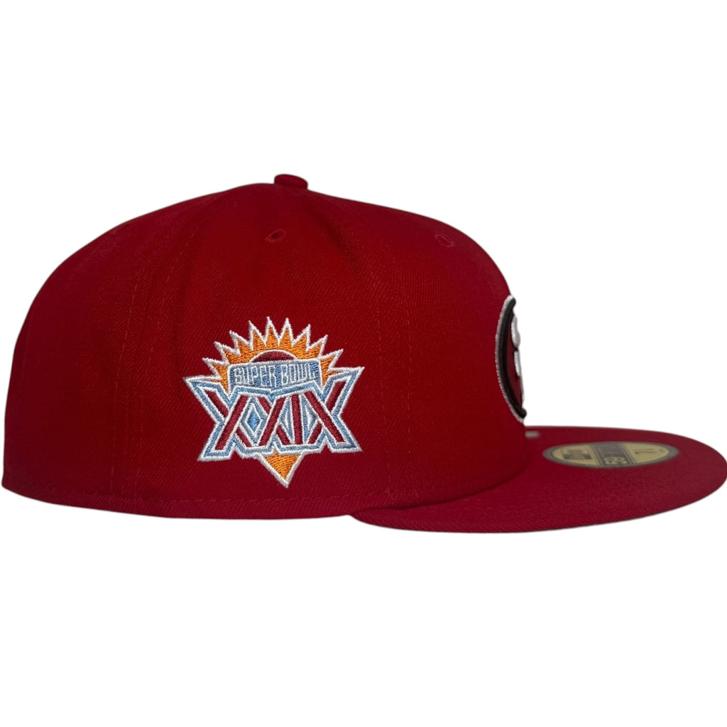 The Hat Wall New Era San Francisco 49ers Super Bowl XXIX 59Fifty Fitted Hat