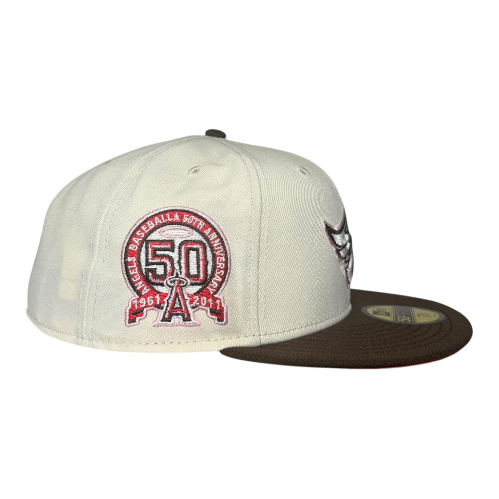 The Hat Wall Los Angeles Angels 50th Anniversary New Era 59Fifty Fitted Hat