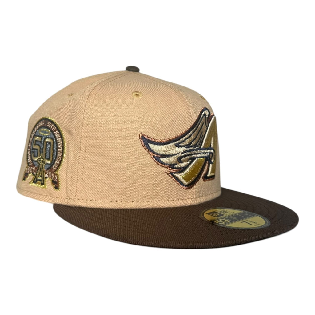 The Hat Wall Los Angeles Angels 50th Anniversary New Era 59Fifty Fitted Hat