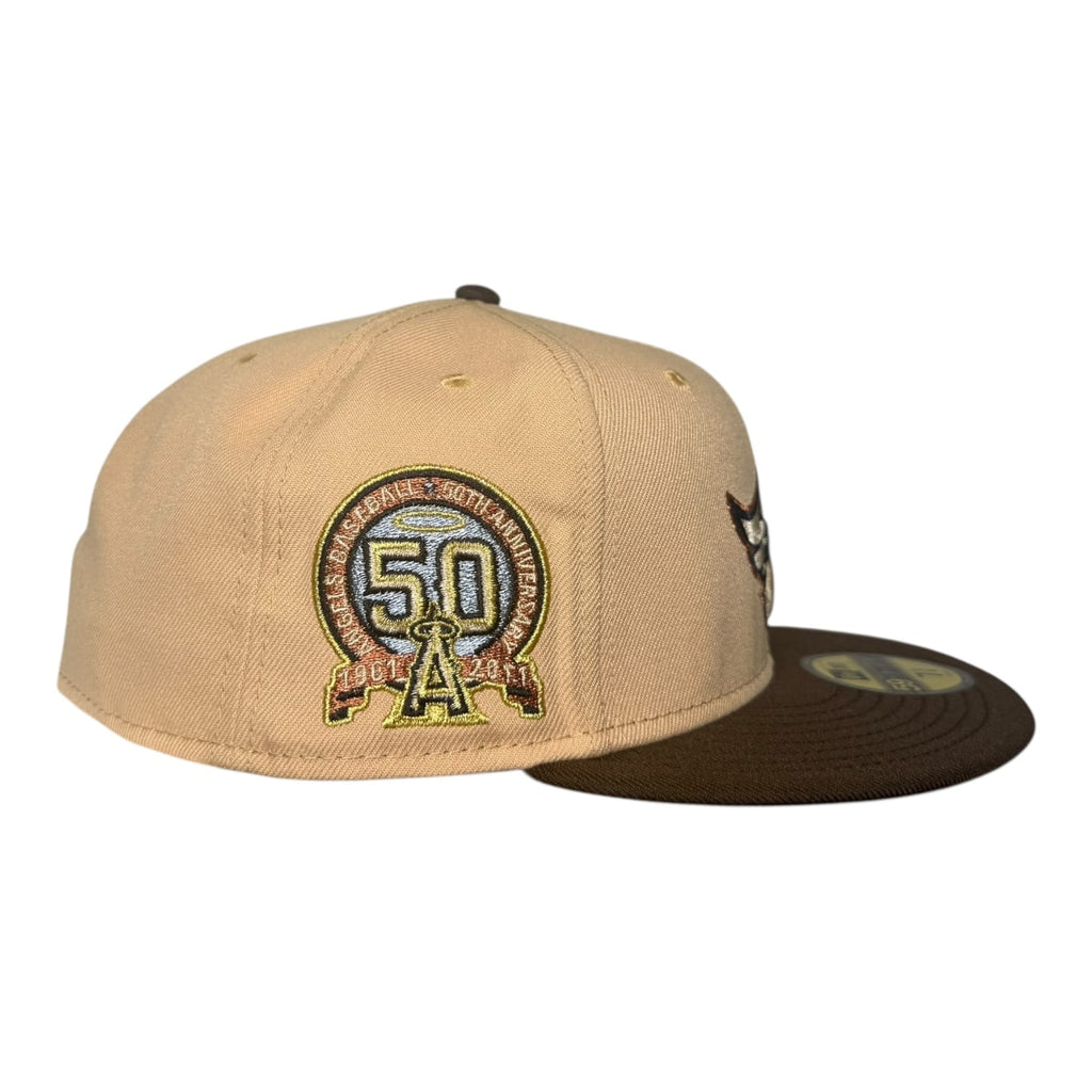 The Hat Wall Los Angeles Angels 50th Anniversary New Era 59Fifty Fitted Hat