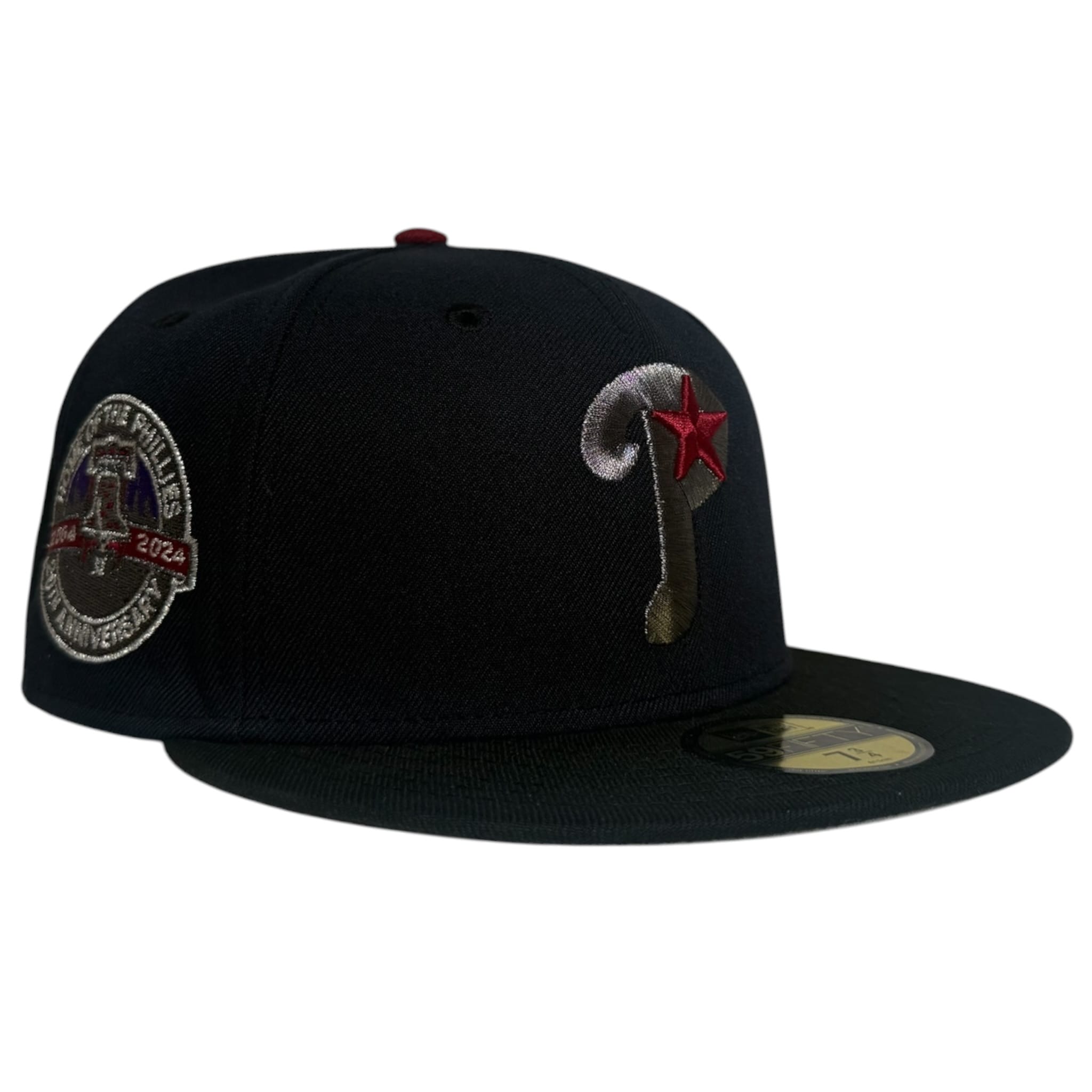 The Hat Wall Fitted hat New Era Philadelphia Phillies "12am in Philly" @215Shooter 59Fifty Fitted Hat