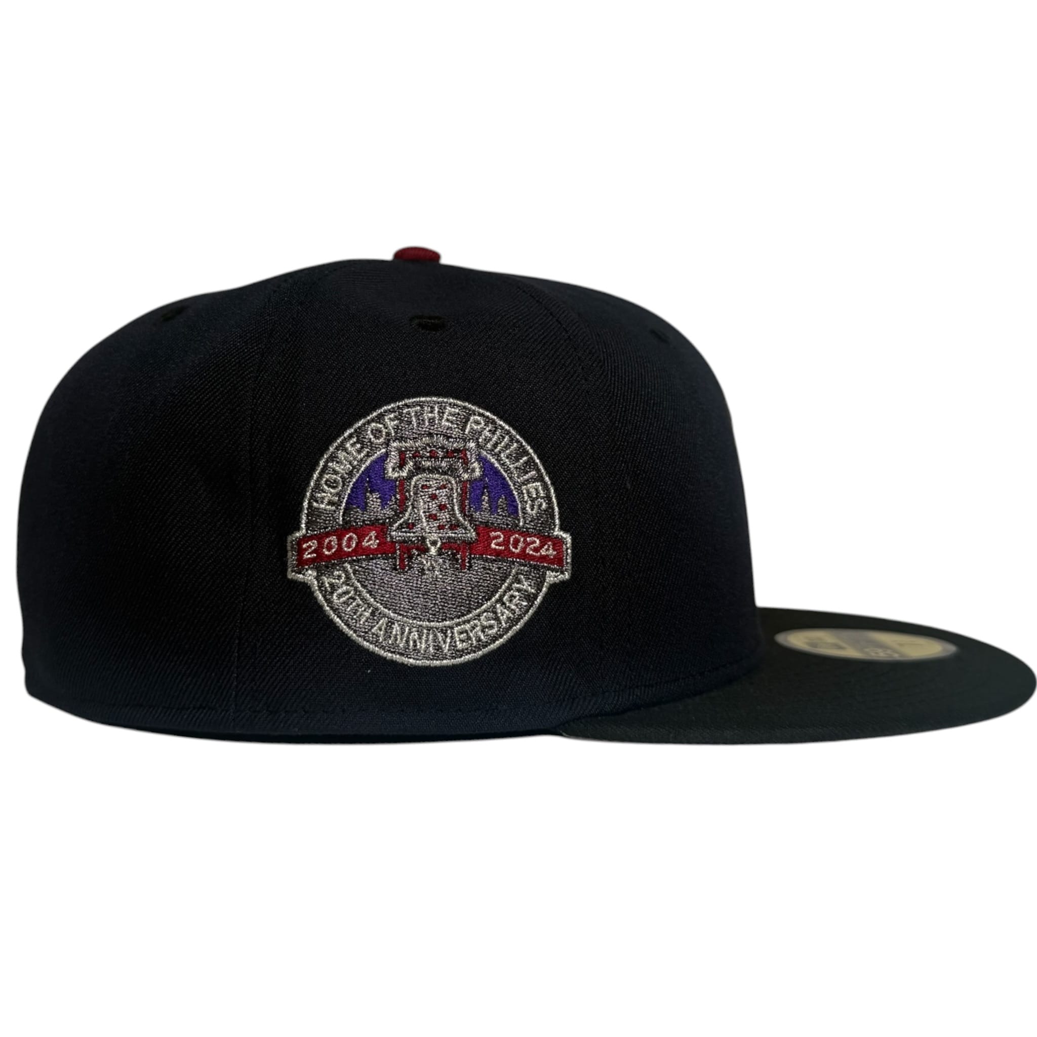 The Hat Wall Fitted hat New Era Philadelphia Phillies "12am in Philly" @215Shooter 59Fifty Fitted Hat
