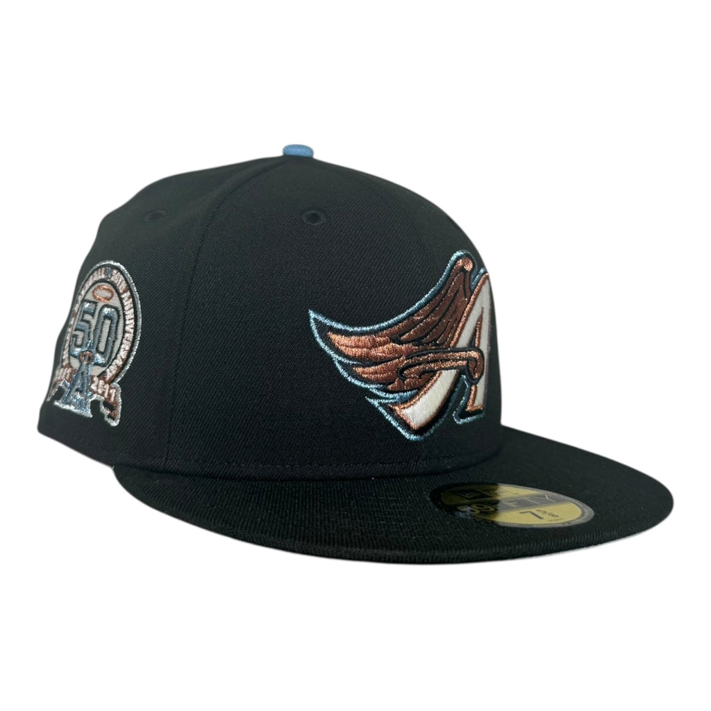 The Hat Wall Los Angeles Angels 50th Anniversary New Era 59Fifty Fitted Hat