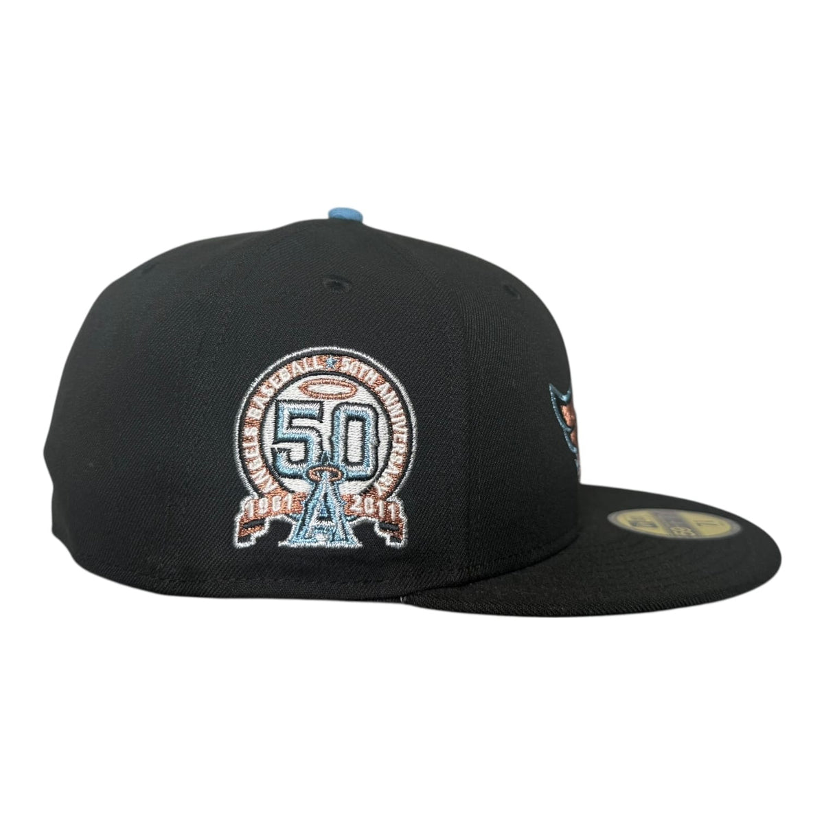 The Hat Wall Los Angeles Angels 50th Anniversary New Era 59Fifty Fitted Hat