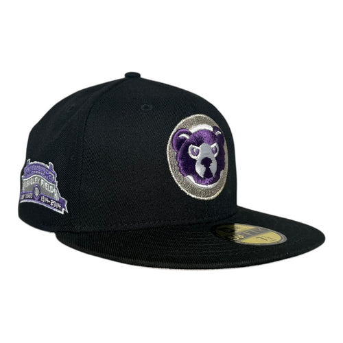 The Hat Wall Chicago Cubs 100 Years Wrigley Field New Era 59Fifty Fitted Hat