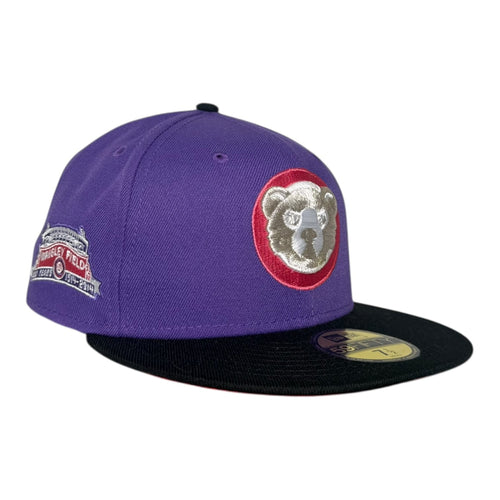 The Hat Wall Chicago Cubs 100 Years Wrigley Field New Era 59Fifty Fitted Hat