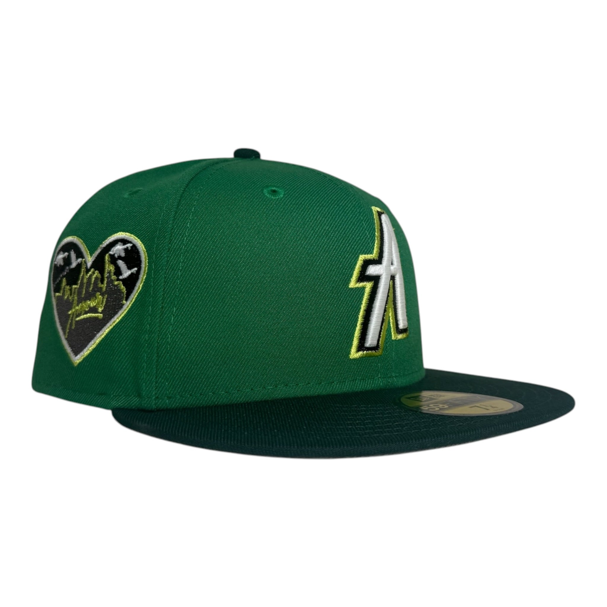 New Era Green Hunter F&F by @beardedgoosenyc 59Fifty Fitted Hat