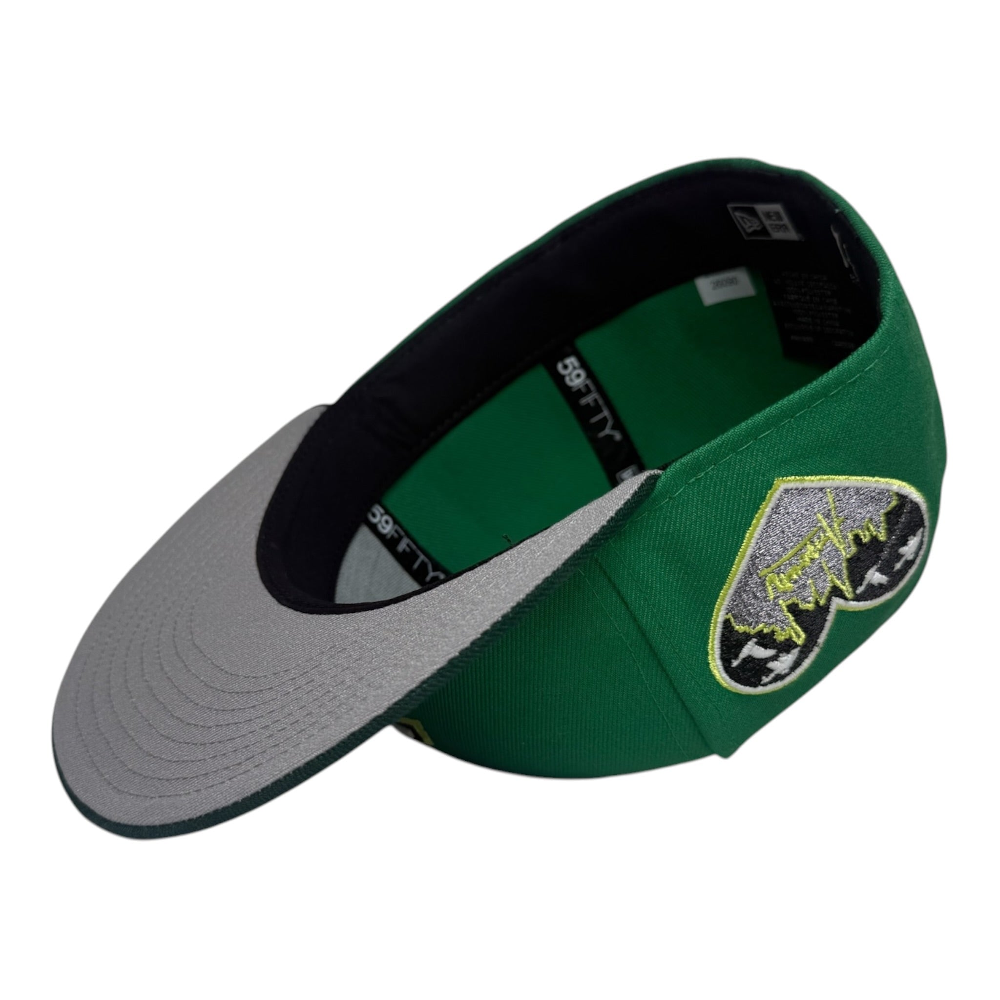 New Era Green Hunter F&F by @beardedgoosenyc 59Fifty Fitted Hat