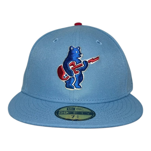 Hat Club Chicago Cubs Rock Bear Hat Club New Era 59Fifty Fitted Hat