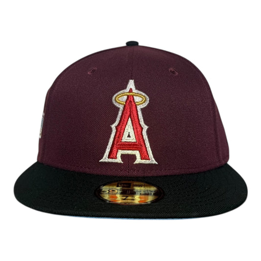 Los Angeles Angels frstypreme Icy Blue Hat Club New Era 59Fifty Fitted Hat