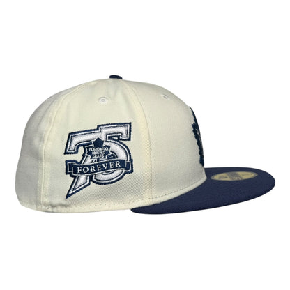 Toronto Maple Leafs 75th Anniversary New Era 59Fifty Fitted Hat