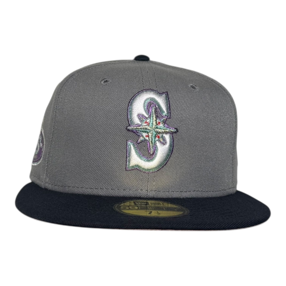Hat Club Seattle Mariners "Marine Metallic" Hat Club New Era 59Fifty Fitted Hat