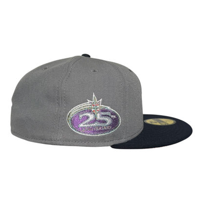 Seattle Mariners "Marine Metallic" Hat Club New Era 59Fifty Fitted Hat