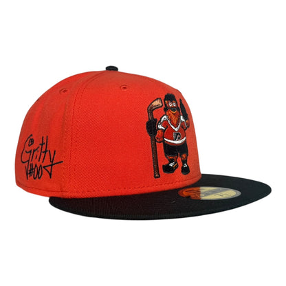 Philadelphia Flyers Gritty Orange Two Tone New Era 59Fifty Fitted Hat