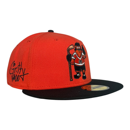 Philadelphia Flyers Gritty Orange Two Tone New Era 59Fifty Fitted Hat