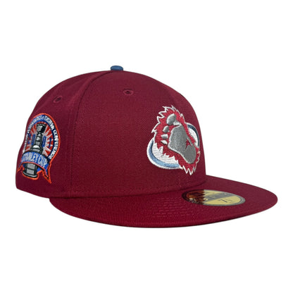Colorado Avalanche 2001 Stanley Cup New Era 59Fifty Fitted Hat