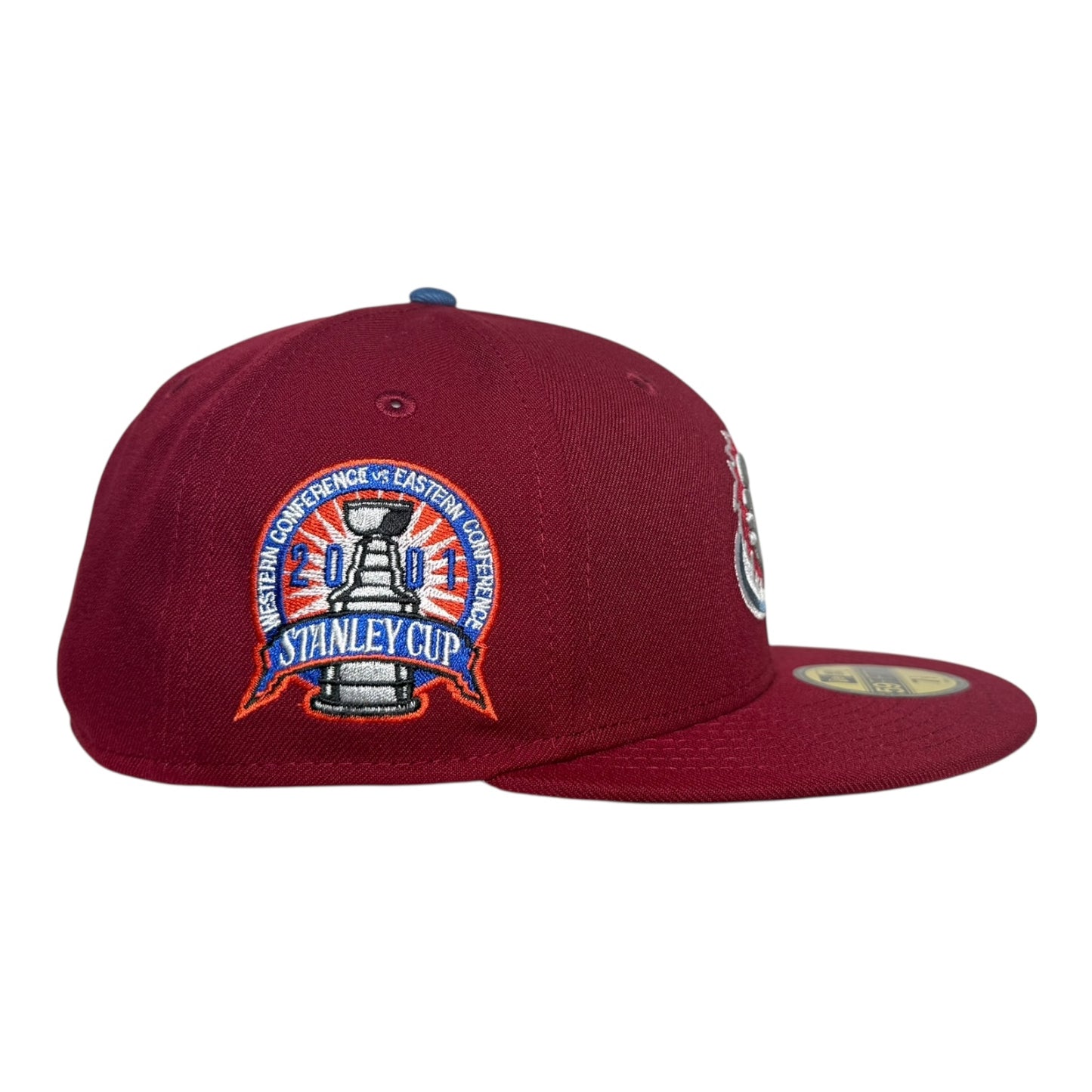 Colorado Avalanche 2001 Stanley Cup New Era 59Fifty Fitted Hat