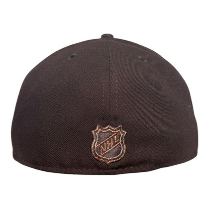 Las Vegas Golden Knights 2023 Stanley Cup Champions Burnt Wood New Era 59Fifty Fitted Hat