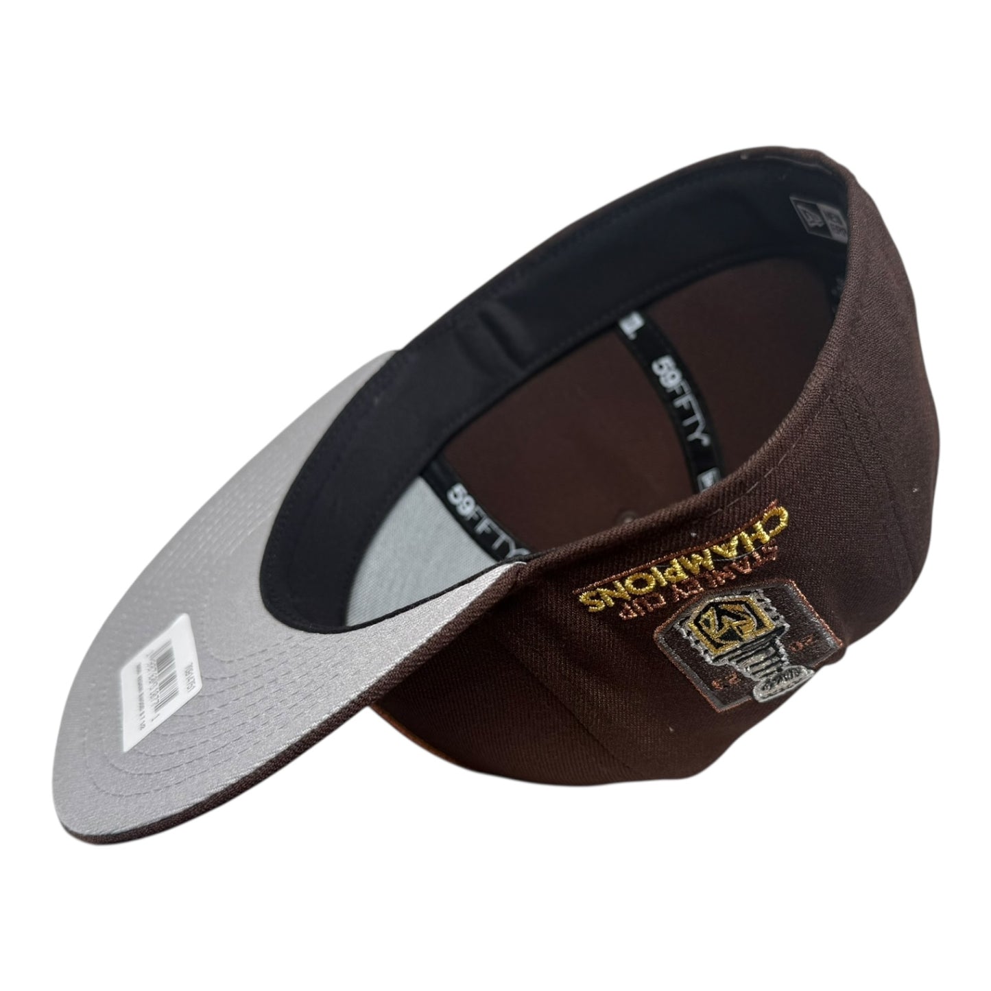 Las Vegas Golden Knights 2023 Stanley Cup Champions Burnt Wood New Era 59Fifty Fitted Hat