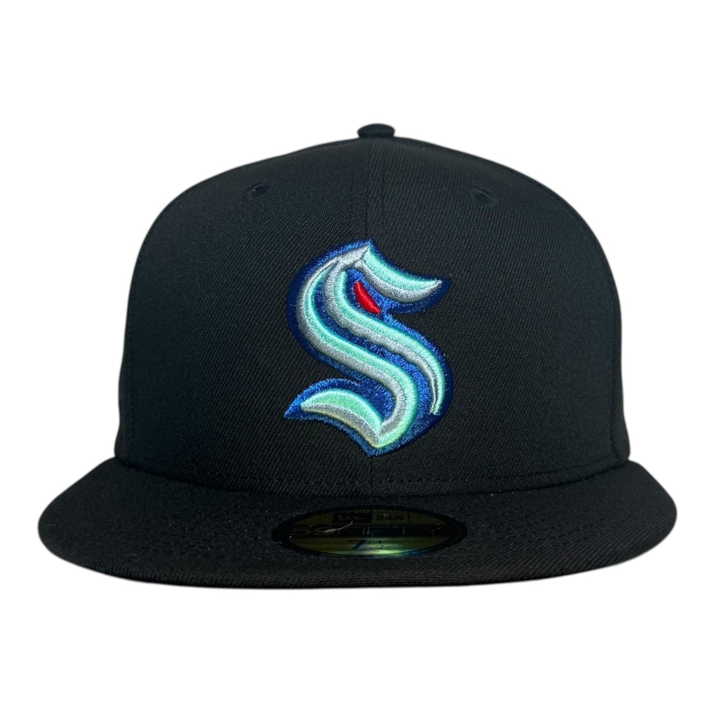 Seattle Kraken Anchor Black Prime New Era 59Fifty Fitted Hat