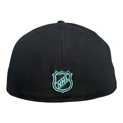 Seattle Kraken Anchor Black Prime New Era 59Fifty Fitted Hat