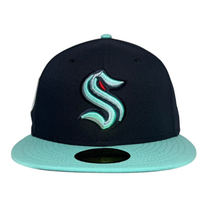 Seattle Kraken 2021 Inaugural Season Hat Club New Era 59Fifty Fitted Hat
