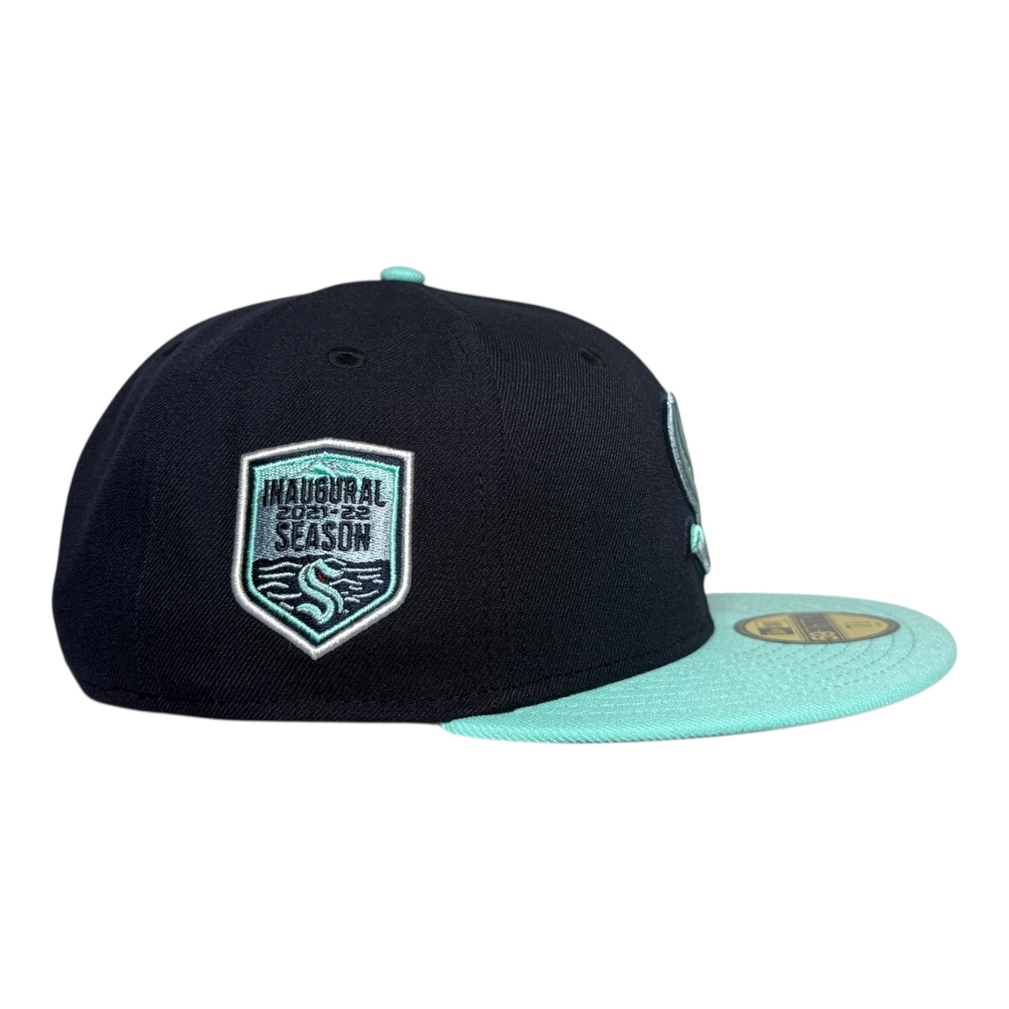 Seattle Kraken 2021 Inaugural Season Hat Club New Era 59Fifty Fitted Hat