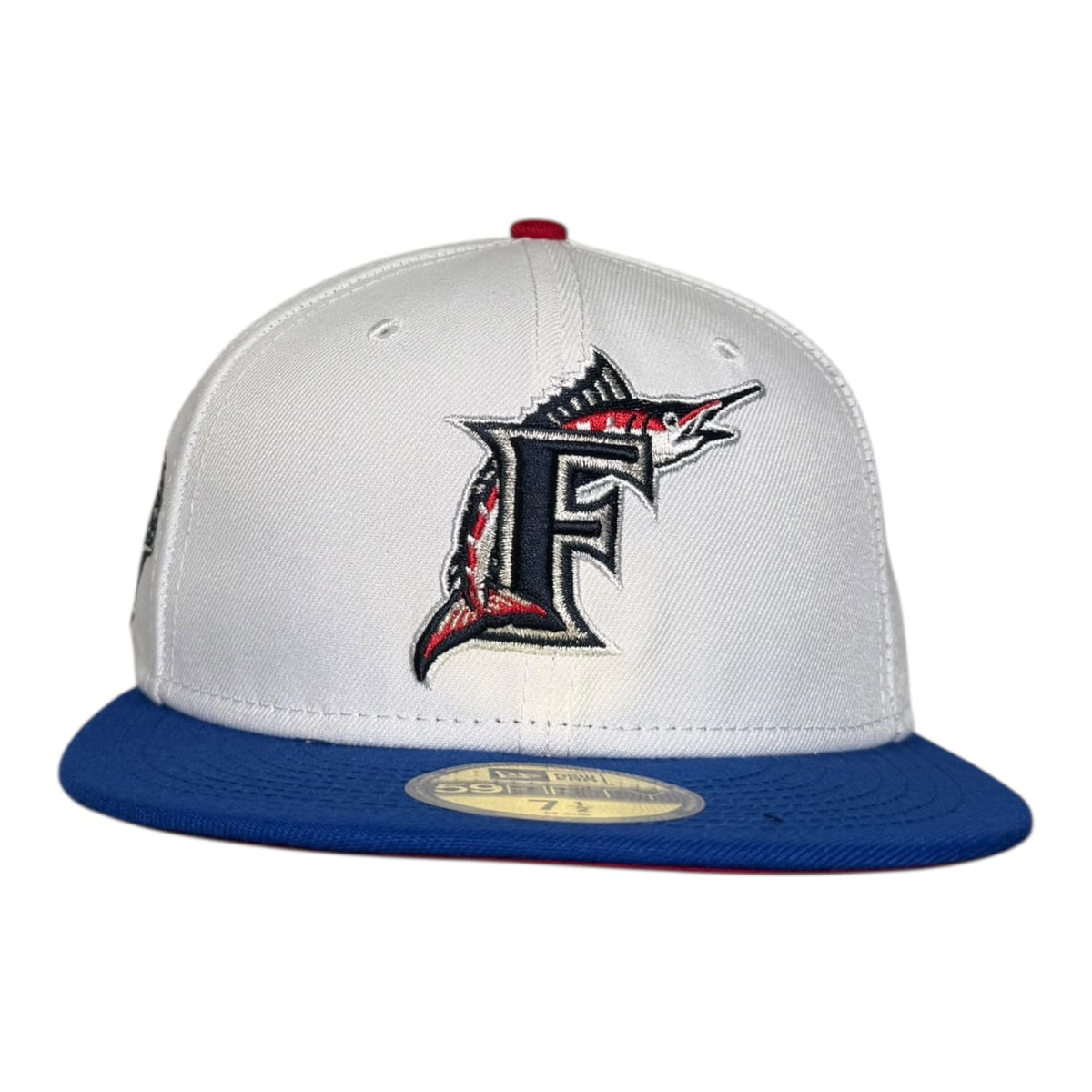 Hat Club Florida Marlins 1992 World Series Puerto Rico Flag Hat Club New Era 59Fifty Fitted Hat