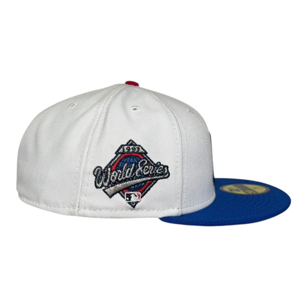 Hat Club Florida Marlins 1992 World Series Puerto Rico Flag Hat Club New Era 59Fifty Fitted Hat