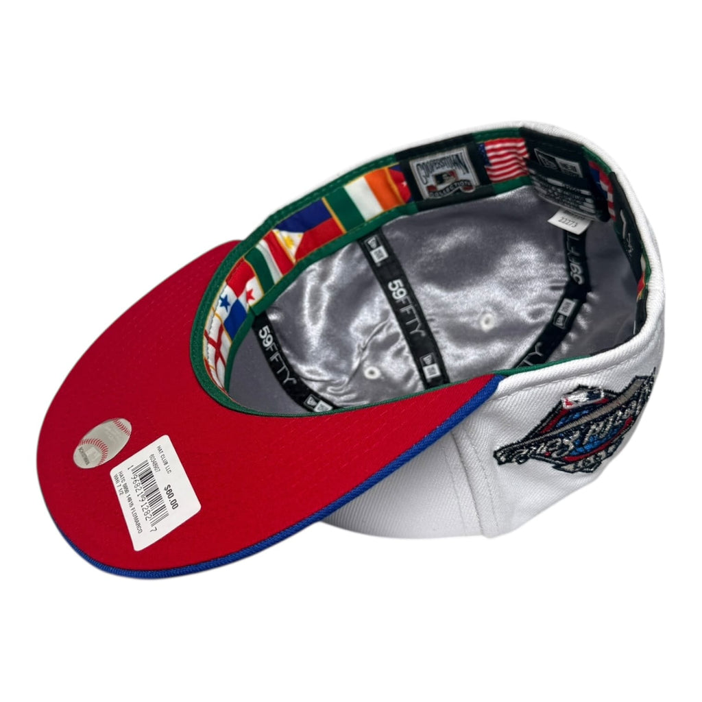 Hat Club Florida Marlins 1992 World Series Puerto Rico Flag Hat Club New Era 59Fifty Fitted Hat
