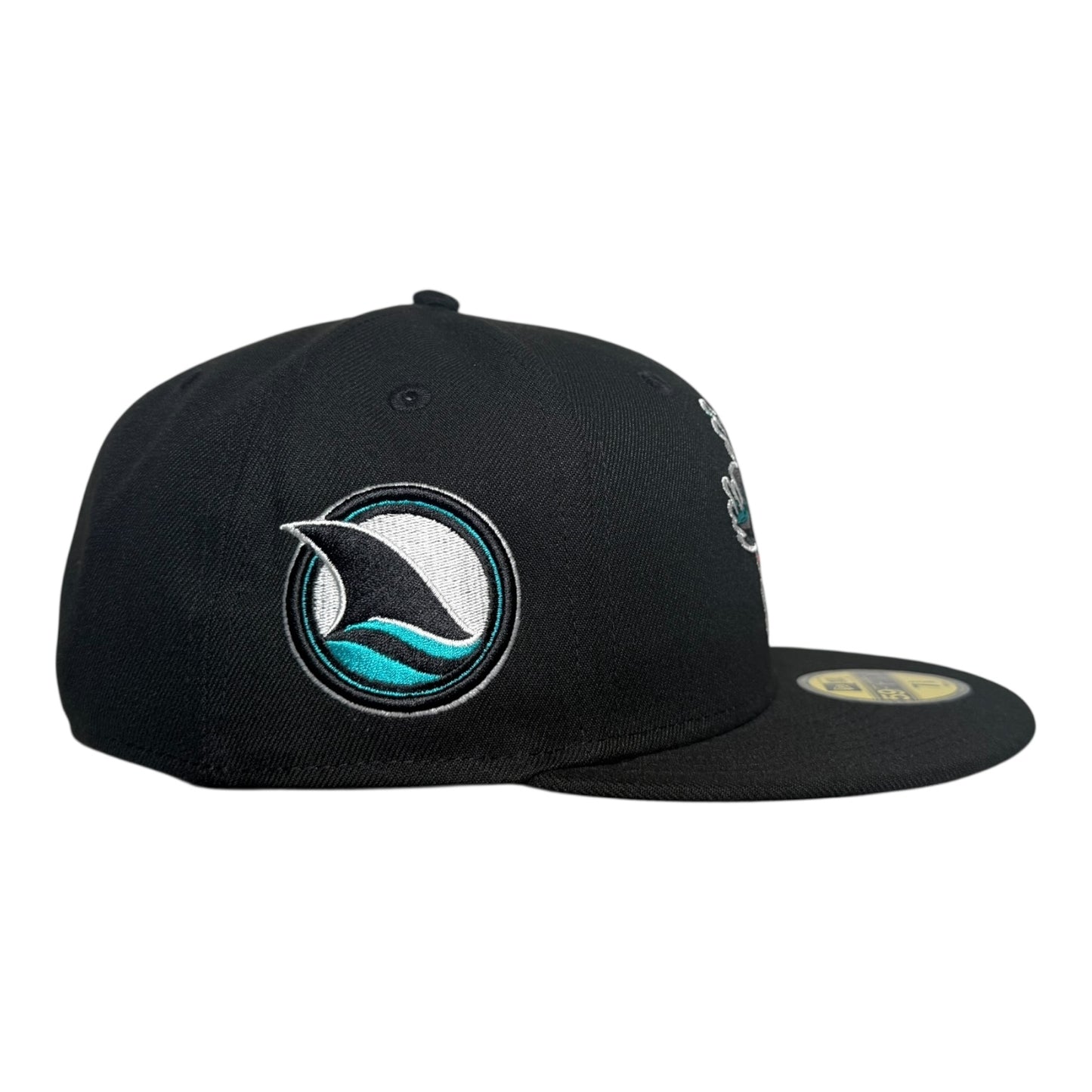 San Jose Sharks Fin Circle New Era 59Fifty Fitted Hat