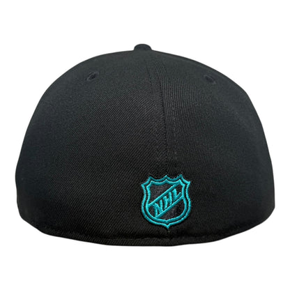 San Jose Sharks Fin Circle New Era 59Fifty Fitted Hat